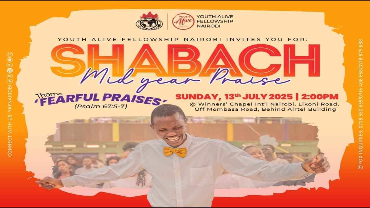 SHABACH MID-YEAR PRAISE | SUNDAY 13TH JULY 2025