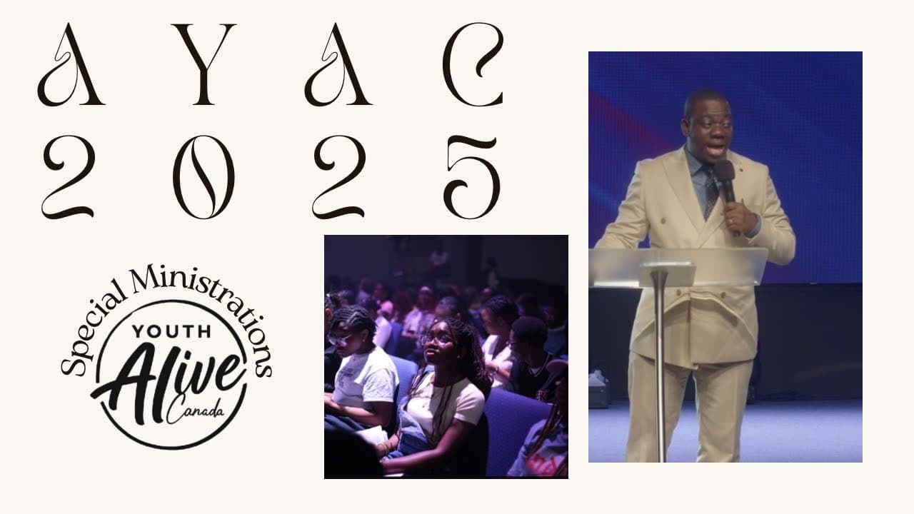 AYAC 2025 Special ministrations | Singing + Guitar